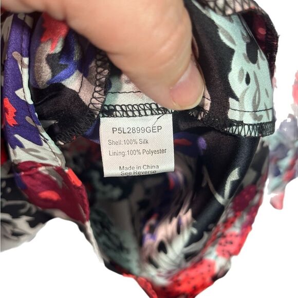 Parker SILK LONG BELL sleeve romper XS - Picture 5 of 10